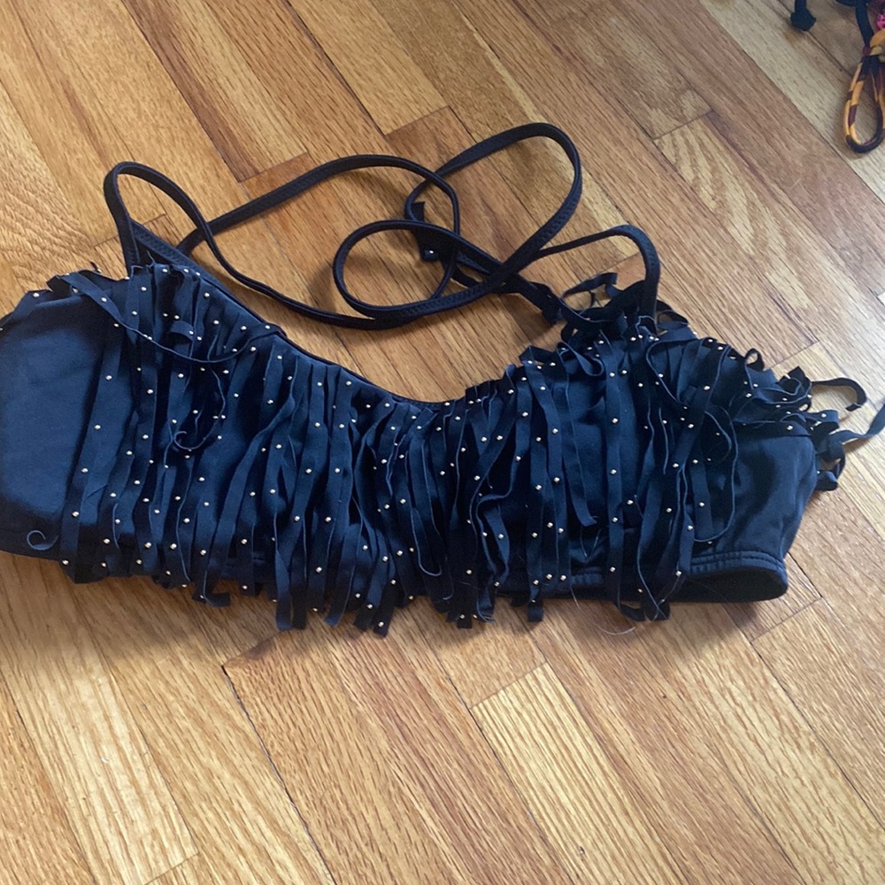 Victoria’s Secret fringe bikini top